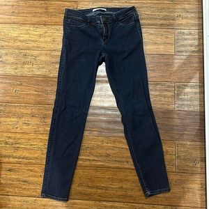 Hollister blue stretch jeans